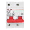 Delixi air switch D type high current dz47 household 2P high power switch 100a circuit breaker 220 100A 2P