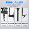Yizhigu TV hanger extension rod universal ceiling hanging bracket extension rod medium upper tube 38mm lower tube diameter 35mm two 1 meter installed customized extension 2 meters 3 meters