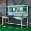 Zhendi anti-static workbench DR947 double draw with light stand 2000*800*1600mm sheets