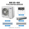 Gree (GREE) household central air conditioner Yijuya household multi-split duct machine large 5 HP one to four, suitable for 80-120 square meters (one price all-inclusive) Gree Seiko installation, large 6 HP, first-class energy efficiency Yiju one to five