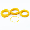 Hasdick Beijing Warehouse Delivery HK-525 Transparent Yellow Rubber Band Kraft Rubber Band Diameter 2.8cm One pound