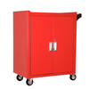 WST105 Maintenance Auto Repair Tool Trolley Cart Tool Cabinet Tool Box Iron Cabinet Red Without Drawers