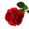 Flower Symbols Simulated Rose Wedding Bionic Flower Decoration Birthday Gift Bouquet Flower Arrangement Living Room Flannel Fake Flower Home Decoration Extra Large Rose Bright Red - Flower 10cm 1