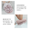 KRRAMEL bath towel student dormitory ladies bath towel bath flower two-in-one bath foaming bath towel forget-not-me-not
