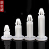 Langsiming flat bottom isolation column nylon PCB board isolation column plastic spacer column circuit board bracket support column fixed column TMS TMS-6 (100 pieces)