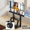 TV cart commercial display tablet all-in-one floor-standing mobile display rack punch-free vertical heightening bracket with wheels 32-55 inches with center support