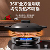 Chunuo (chunuo) high temperature resistant casserole dry-cooked without cracking hotel restaurant special shallow pot shallow mouth large commercial gelatin pot stew pot 1.7L