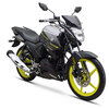 Yamaha Motorcycle Feizhi 150 street bike YS150 straddle bike JYM150-7 EFI National IV double disc sports car racing rider car Chuangnu Technology YAMA YS150/front and rear discs/cool black and yellow circle 2SB6-01D