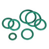 Jinggong (JINGGONG) fluorine rubber O-ring high temperature resistant sealing ring green o-type rubber gasket wire diameter 1.5/2/2.4/3.1-5mm outer diameter 6*1mm (20 pieces) fluorine rubber o-ring