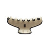 ALEXANDRE DE PARIS New Year's gift, same style as the star, messenger large gripping clip, shark clip, large size - Y beige