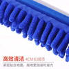 Xianfiya chenille large mop water-absorbing caterpillar household flat mop wooden floor tile wet dual-use mop artifact purple 2 cloth one rod