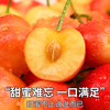 Huaxuan Rainier Golden Cherries 4J grade, next-day delivery to multiple places, large cherry New Year fruit gift box items 4 catties (net weight) Shangchao Fruit 2J grade 28-30mm selection