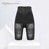 Lightness belly-slimming butt-lifting mid-band pants PL309 black M