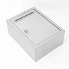 Hasdick thickened stainless steel opinion box waterproof complaint and suggestion box mailbox wall-mounted report box small size without holes