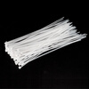 Hasdick Beijing warehouse delivery gnjz-1159 white self-locking nylon cable ties 4*350mm national standard actual width 3.5mm 250 pieces
