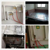 Renjuyi water heating Kang connected to heating pipe rural soil Kang electric geothermal Kang floor heating Kang module special plate for sale floor heating plate and tube (16 tubes) board + pipe + tape 3 square meters