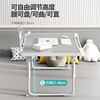 Xiaojiangcai bed can lift small table dormitory folding computer table study desk bay window student lazy table board gray
