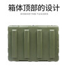 GJXBP rotomolding box portable equipment box precision instrument box supplies box airdrop box military green suitcase 48*34*19CM