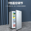 Polar Bear (BEIJIXIONG) vertical freezer, small freezer, household small freezer, mini quick-freeze, commercial drawer-type freezer, breast milk storage cabinet, energy-saving and electricity-saving refrigerator, 23L silver, first-class energy efficiency, nationwide warranty 23L