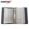 Capacitor Book SMD Capacitor Pack 0201 0402 0603 0805 1206 Capacitor Component Capacitor Component Sample Book 1206 Capacitor Book (50 each of 80 types)