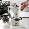 Bincoo double valve moka pot multi-person household small espresso brewing coffee pot espresso machine coffee utensils