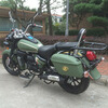 Storm Prince Motorcycle Prince Heavy Duty Motorcycle Can Be Licensed 200 Long Distance Rider Motorcycle Boulevard Glider Retro Street Car Rebel Military Green Brand New 200 Air Cooled + Disc Brake + Saddlebags + 15 Upgrades