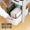 Youqin desk storage rack workstation artifact desktop floor-to-ceiling storage with wheels removable trolley for bags