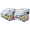LOCK&LOCK kitchen plastic grain storage rice box, grain moisture-proof and insect-proof fresh-keeping storage container set of two (5L*2)