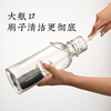 Jue element ginseng soaked wine bottle glass sealed high-end wine bottle special wine storage container 1L deep crimson