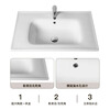 Gold Medal Kitchen Cabinet Bathroom Cabinet Customized Washbasin Washbasin Cabinet Combination Bathroom Washstand Ceramic Integrated Basin Mirror Cabinet Combination Customized Prepayment Inquiry Customer Service for Details