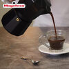 MAGEFESA Moka pot, 3-cup espresso pot, thickened aluminum, anti-scalding handle, universal for gas and electric stoves