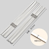 Suncojia 304 stainless steel barbecue skewers, kebab skewers for mutton skewers, barbecue needles, about 45 barbecue tools