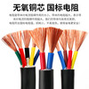 Dingxian national standard RVV wire 2*0.5 square copper core flame retardant cable 100 meters fully inspected PVC insulation protection environmentally friendly material RVV2*0.5