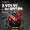 Delixi Electric lithium brushless high-power electric saw household firewood small handheld electric chain saw electric logging saw lithium electric single-hand saw 8-inch brushless flagship model 5.0AH single electric + 3 chain China's top 500 companies brand new official authentic product