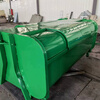 Hook-arm garbage bin outdoor 3 cubic meters 5 cubic meters 8 square sanitation property large trailer unloading garbage transfer box manufacturer special hook-arm garbage bin (two universal wheels)