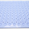 Hesdig JG-231 PVC floor mat, bathroom shower bath mat, suction cup anti-slip mat, bathroom foot mat, gray 35*70cm, Jingcang flash delivery