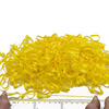 Hasdick HKT-20 TPU rubber band disposable color classification identification rubber band yellow (1 pack) about 500 pieces