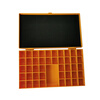 Orange type box for radiographic flaw detection engineering, code sorting, orange plastic sorting box, industrial inspection, solid type box