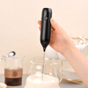 Cocolandon electric milk frother household handheld rechargeable coffee milk frother warm milk frother baking stirring stick