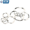 Guwanji 65 manganese steel corrugated elastic washer 304 stainless steel spring three-peak washer bearing wave washer M23*29*0.3 50 pieces 304