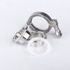 Lu Yueting 304 stainless steel quick connector clamp set large diameter quick welding direct chuck fixed buckle silicone 127 chuck 145