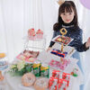 Lingyunhe Dessert Table Display Stand Afternoon Tea Dessert Stand Tea Break Setup Dessert Candy Plate Cake Tray Set Plastic Six-piece Set European Dessert Table Set 1 Set