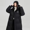 Yaya Wang Yibo same style couple fashion long thickened and warm urban outdoor hooded down jacket