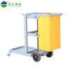 BAIYUN CLEANING AF08170B gray trolley shopping mall property cleaning hotel tools garbage truck guest room cleaning cart multi-purpose trolley