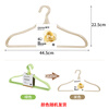 Camellia Clothes Hanger Seamless Clothes Drying Rack Bold Wet and Dry Non-Slip Clothes Hanger Adult Clothes Rack Hanger 8 PCs