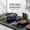 DESLON suspended oxygen cast iron steak frying pan uncoated non-stick household flat-bottom fried grilled egg burger Western food special pan
