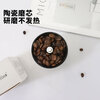 MONDINO hand-cranked bean grinder small portable coffee bean grinder coffee powder manual grinding hand-cranked glass bean grinder