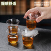 Rice rattan disposable cup 130ml thickened hard plastic transparent high-end aviation cup food-grade tea drink wine cup 100ml disposable wine cup 5 packs 150 pieces in total high-end aviation cup quality guaranteed to compensate for damage