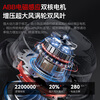 Puppy bucket vacuum cleaner household 1800W high-power high-suction industrial vacuum cleaner dry and wet blowing three-purpose decoration beauty seam land reclamation cleaning multi-function one-click cord collection T004S