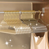 Fan Yejia acrylic clothes hangers 10 household clothes hanging traceless anti-slip clothes hangers student dormitory high-looking clothes drying support